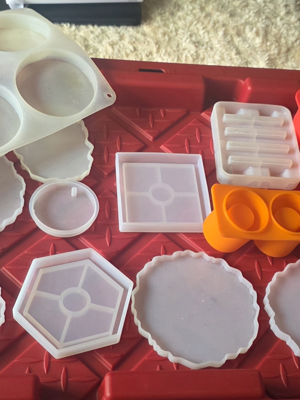 Silicone Resin Wax Melts Mold Set